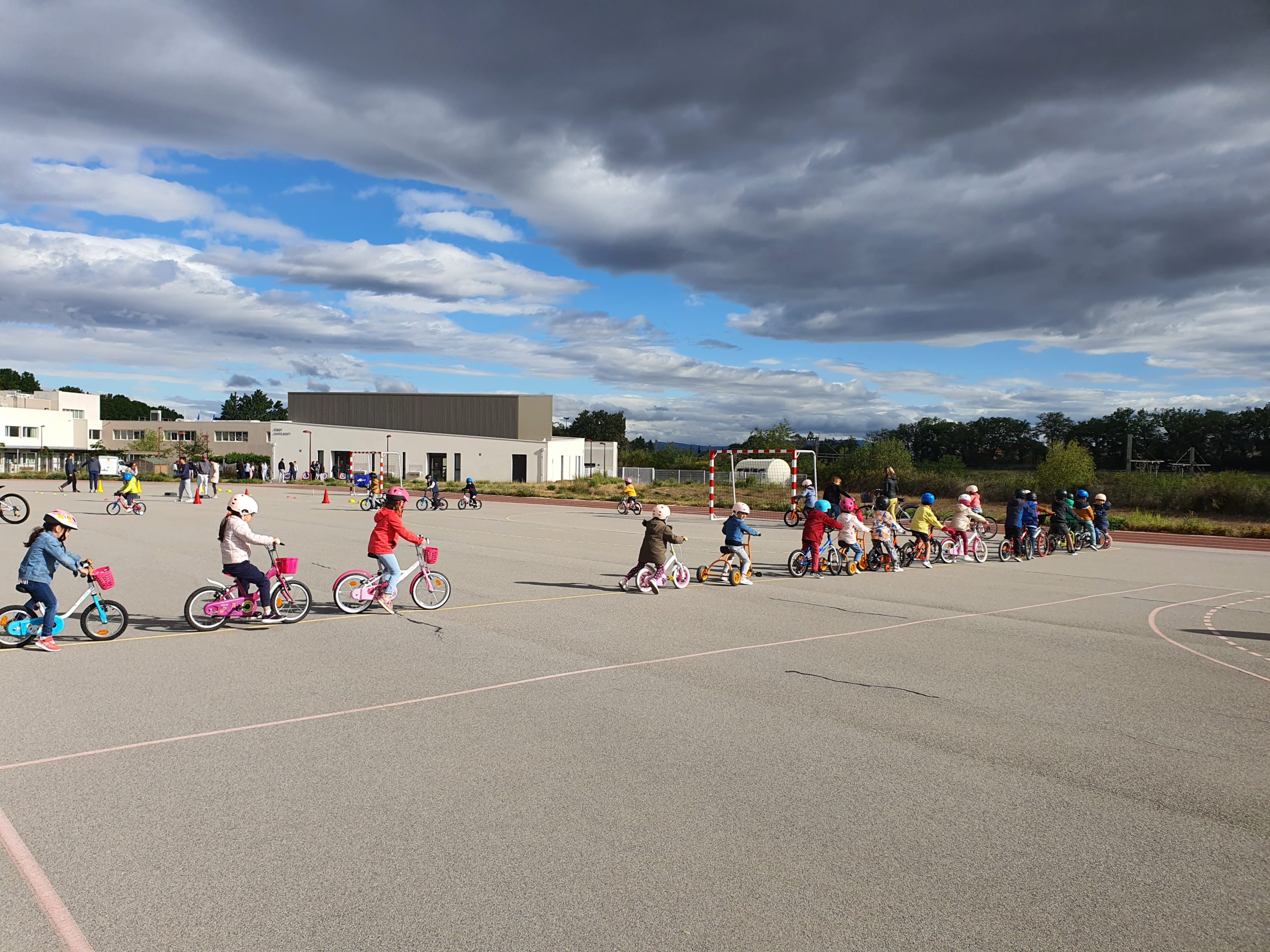 Cycle vélo pour les élèves de grande section maternelle