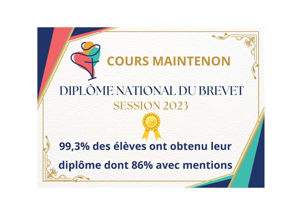 Résultats du Diplôme National du Brevet – Session 2023