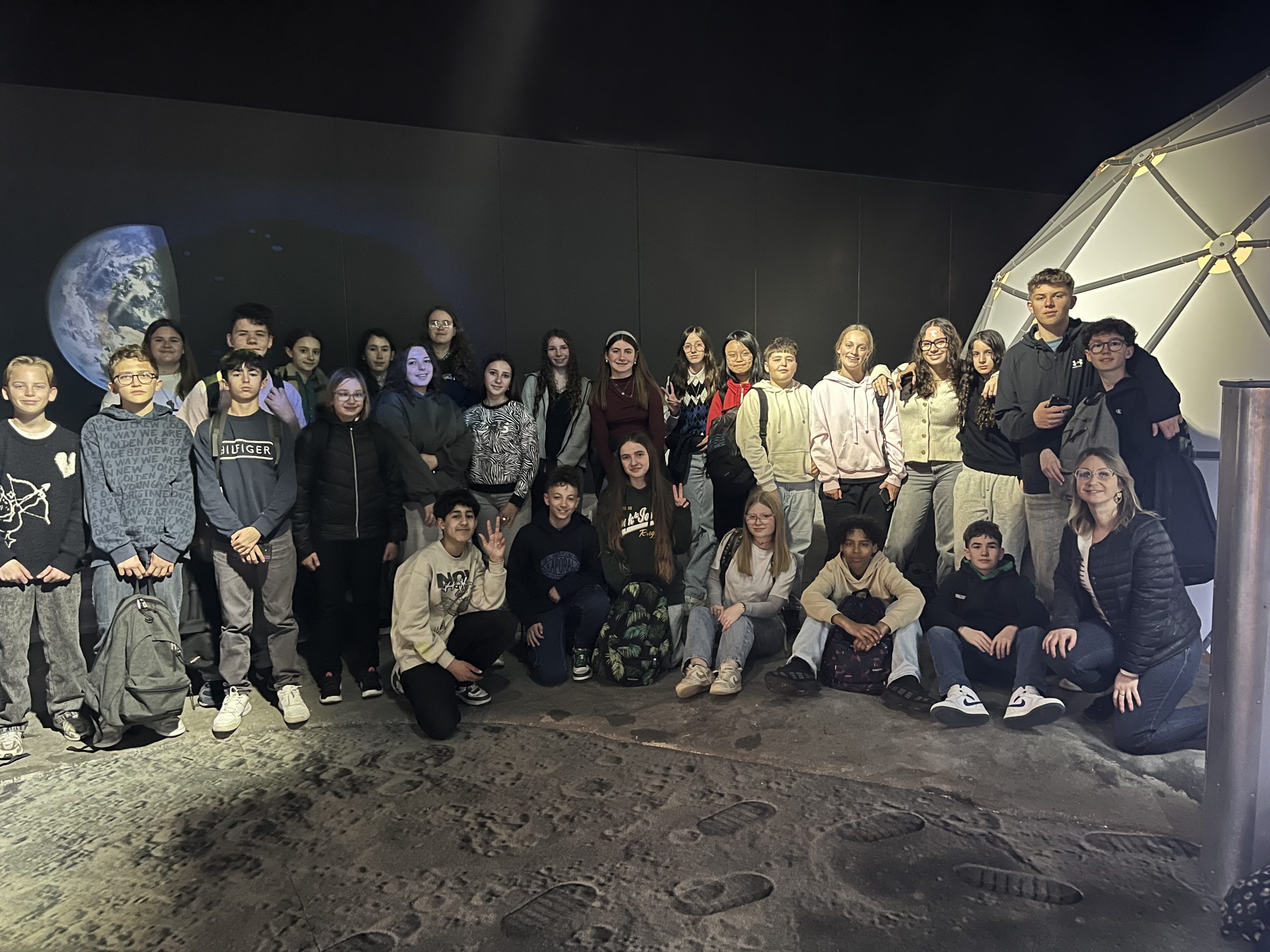 Séjour scolaire - astronomie - classe de 4ème 1