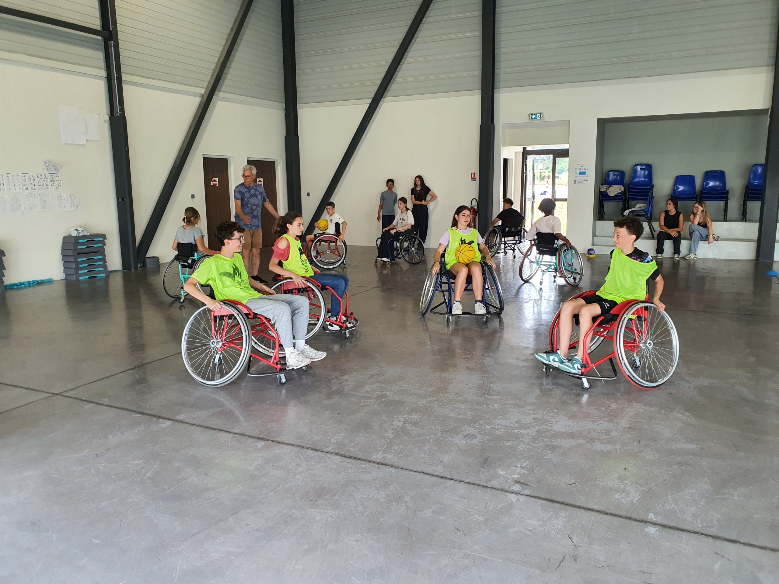 Journée Handisport : les 4ème sensibilisés au handicap