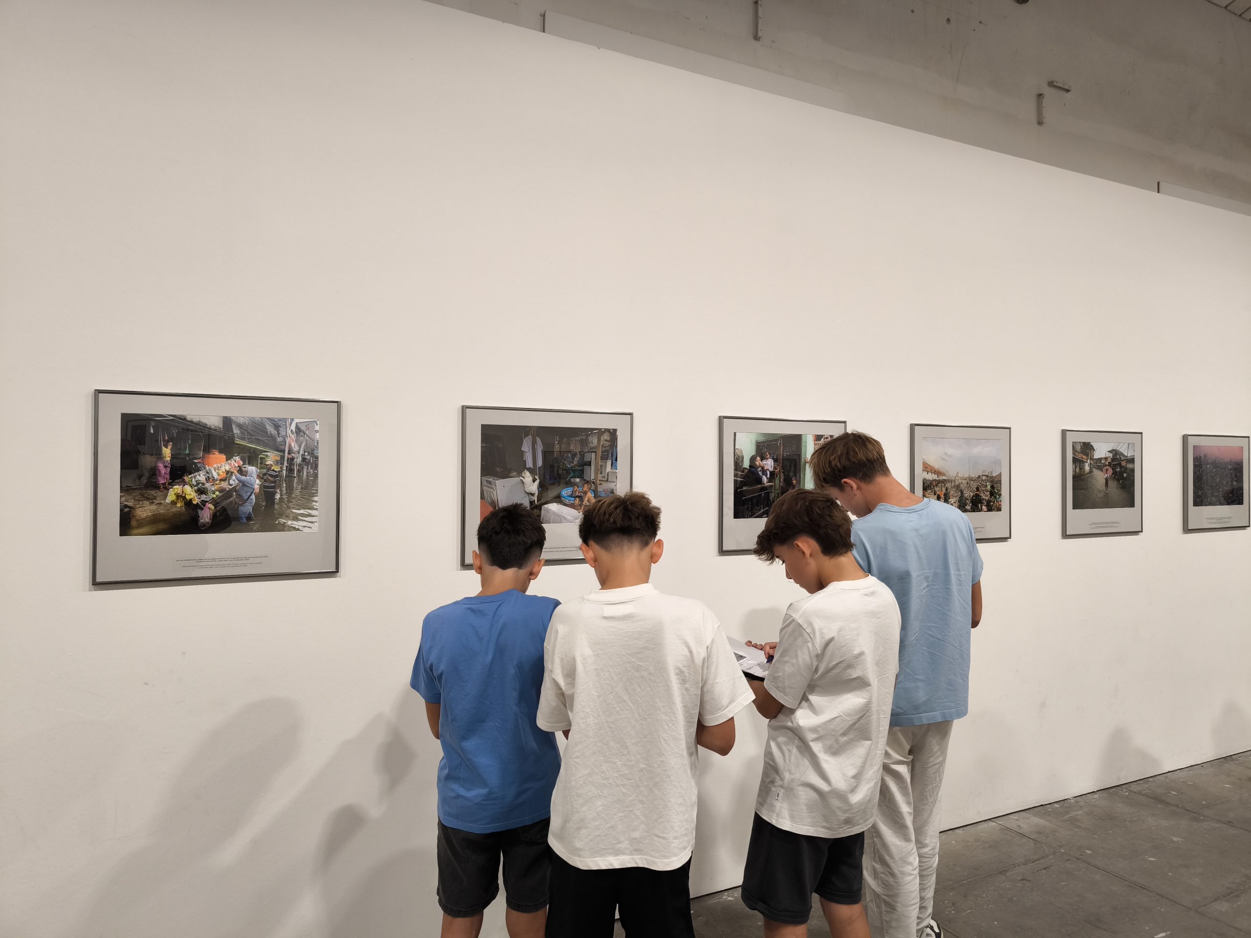 Sortie scolaire des élèves du Collège Cours Maintenon à Visa pour l’Image