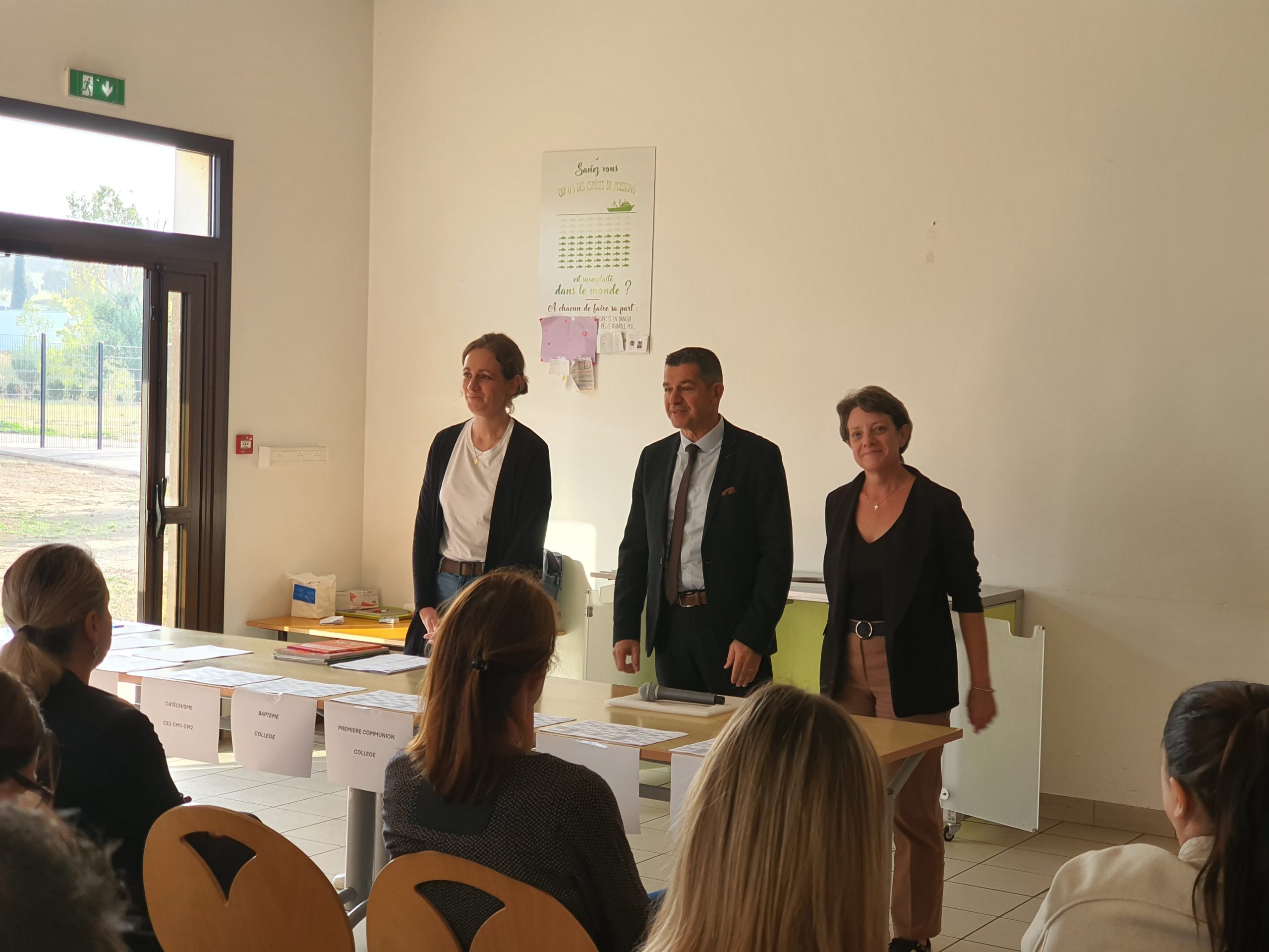 Réunion d’information sur le catéchisme : une belle mobilisation des familles