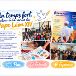 Temps fort autour de la venue du Pape Léon XIV